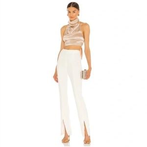 Amanda Uprichard Taryn Pant in Ivory